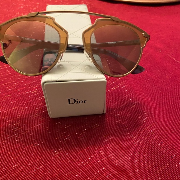 Dior Rose Gold Bar sunglasses - Picture 1 of 1